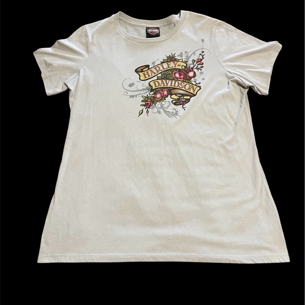 Harley-Davidson Ladies 1X Short Sleeve T-shirt. Like NEW! - Picture 2 of 5